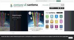 Desktop Screenshot of comune.santena.to.it